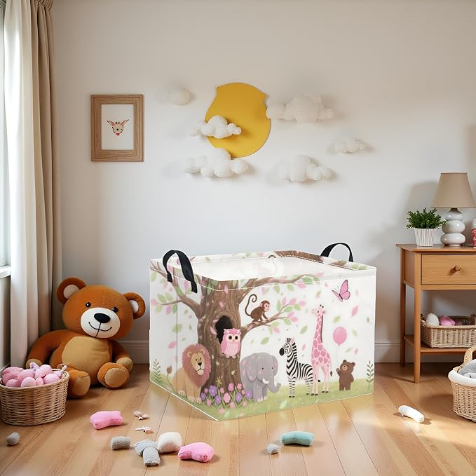 Rectangular Baby Kids Storage Basket - Image 4