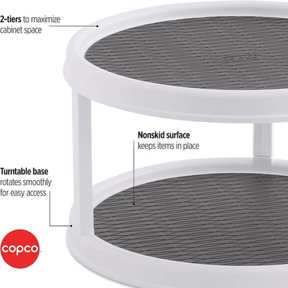 Copco Non-Skid Turntable, Durable & Easy Clean - Image 5