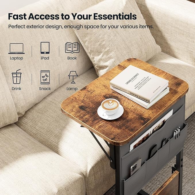 HLDIRECT C Shaped End Table - Image 5