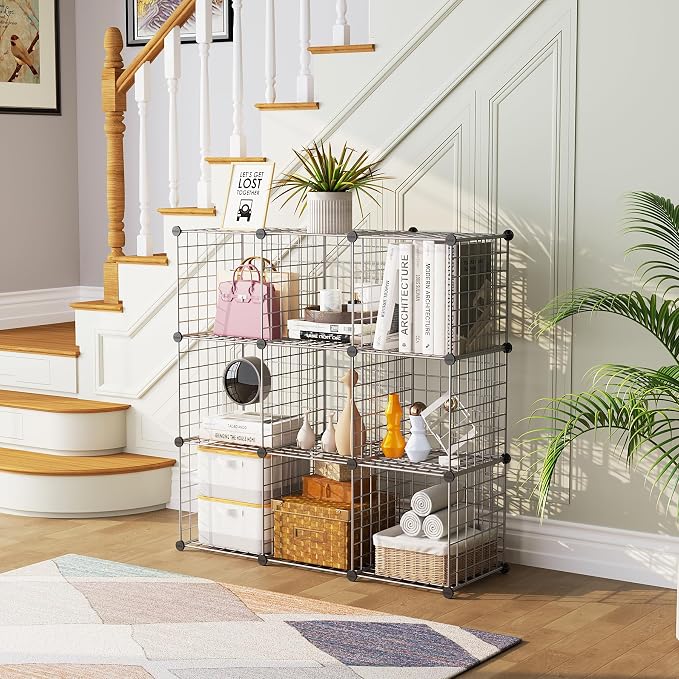 C&AHOME Wire Cube Storage, 9 - Image 6