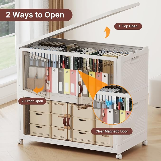 1120QT Extra Large Stackable Storage Bins - Image 7