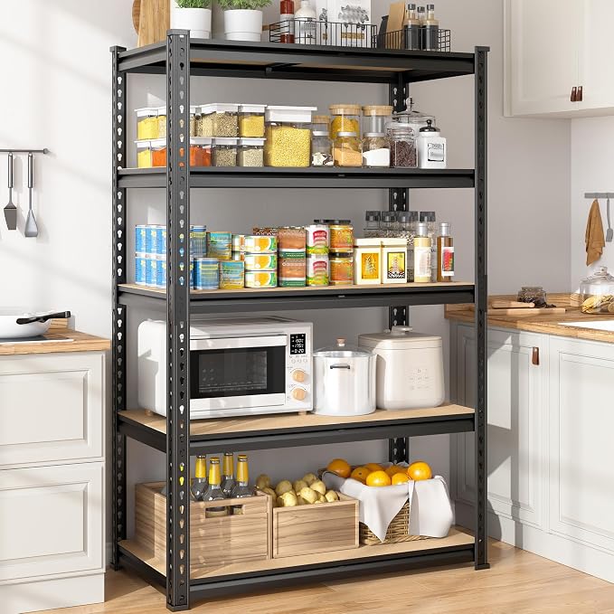 DurayLoly Shelving Unit, 15.75" D×31.55" W×63.05" H Shelves - Image 8