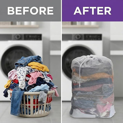 Nicunom 6 Pack Mesh Laundry Bag - Image 5
