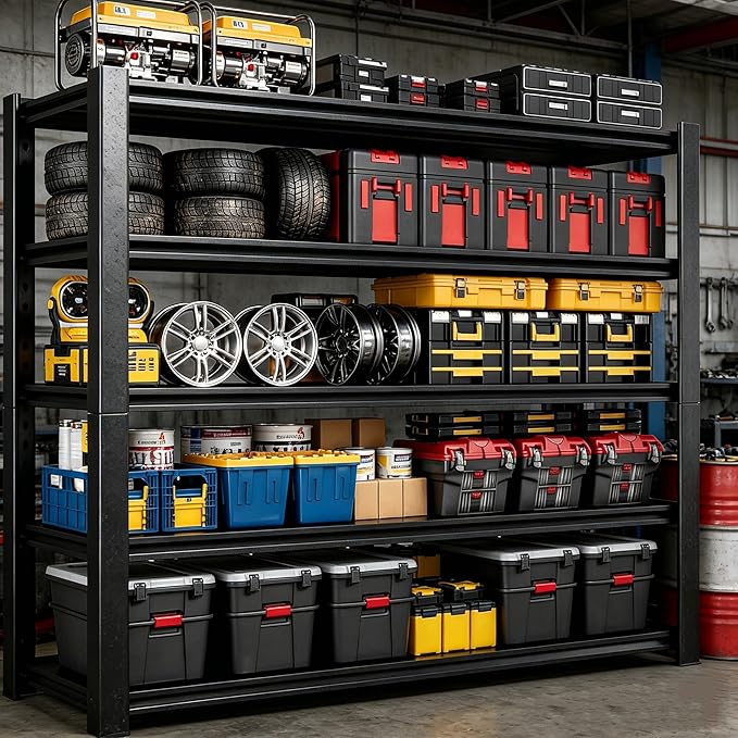 2pack Garage Shelving Heavy Duty Storage Shelves - Image 2