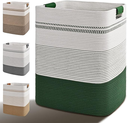 Laundry Hamper, 95L Tall Laundry Basket by Degeyoyo