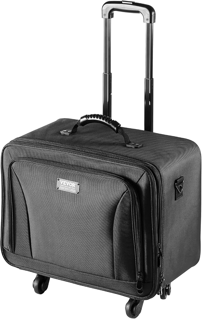 VEVOR Makeup Train Case Professional Makeup Storage Organizer Box Make Up - Image 9