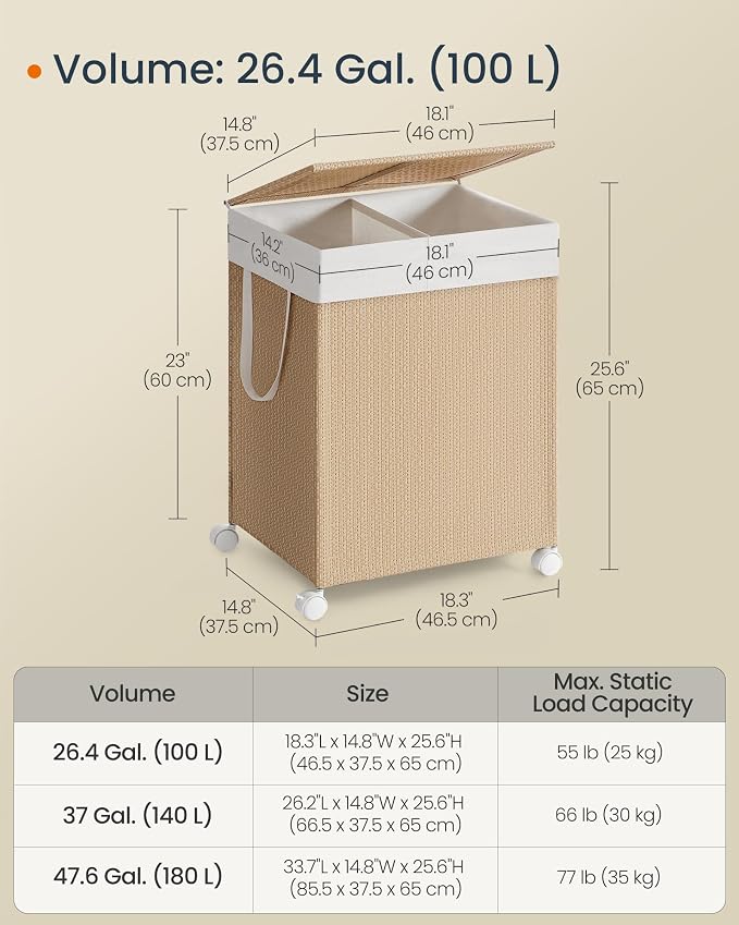 SONGMICS HOME Laundry Hamper - Image 7