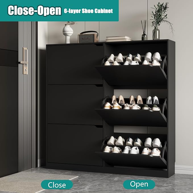 Xixini Shoe Storage Cabinet for Entryway - Image 3