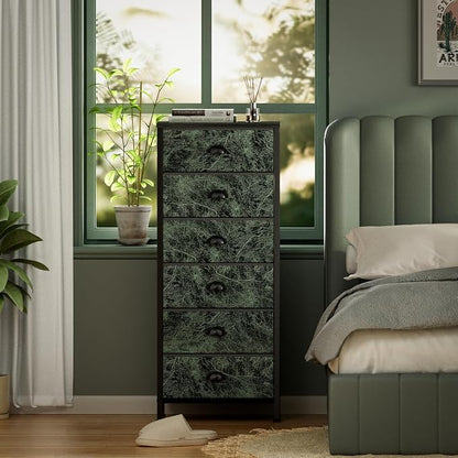 Furnulem Vertical Dresser for Bedroom, Tall Storage Tower Unit and Chest - Image 5