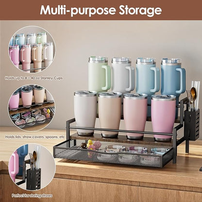 Water Bottle Organizer for Full Stanley 40 oz Tumbler - Image 4