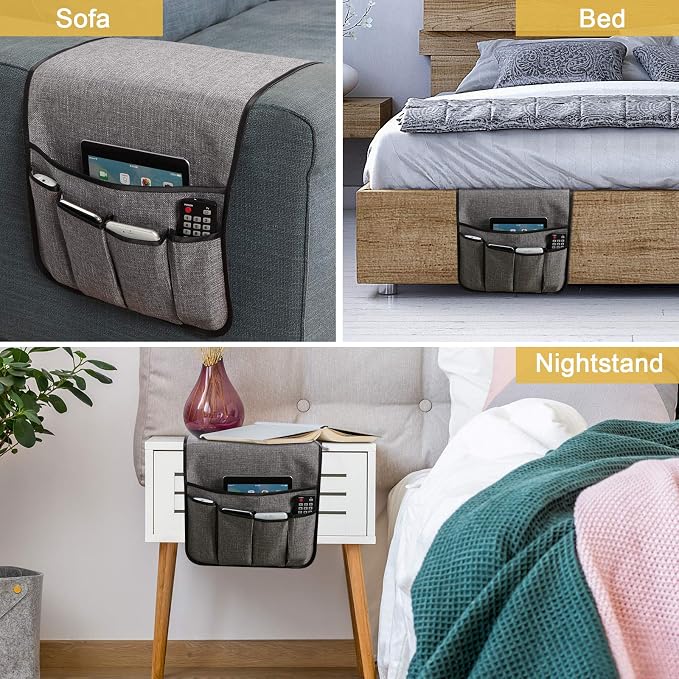 Sofa Armrest Organizer Non-Slip Remote Control Holders - Image 6