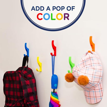 Heavy Duty Hooks for Hanging Coats, Baseball Hats - Image 2