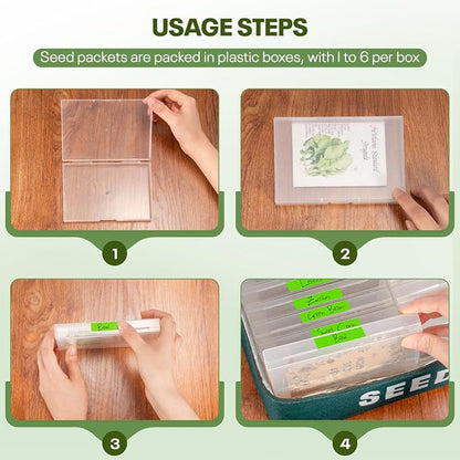 22 Slots Seed Storage Organizer Box - Image 5