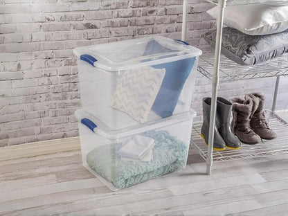 66 Quart Storage Bins with Lids - Image 3