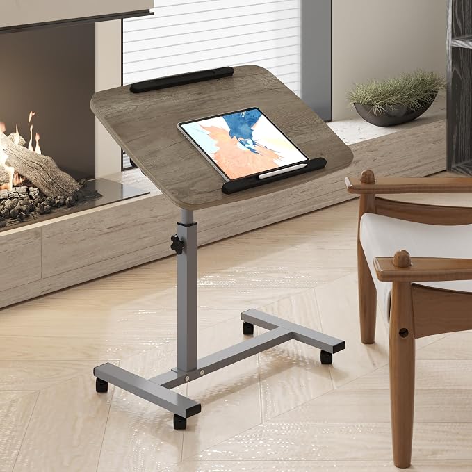 Adjustable Overbed Bedside Table - Image 4