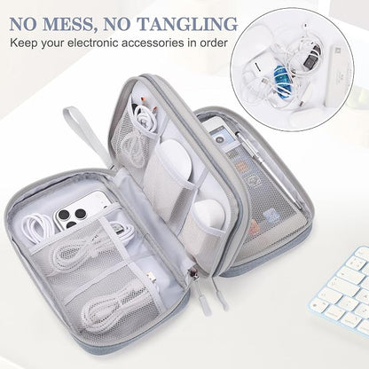 FYY Electronic Organizer, Large Travel Cable Organizer Bag Pouch Electronic - Image 5