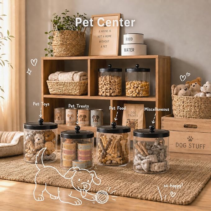 Sheechung 78oz Extra Large Acrylic Jar - Image 9
