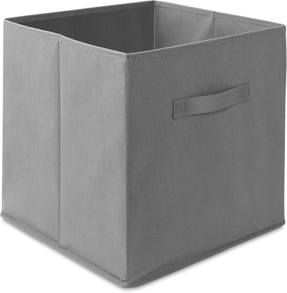 Casafield Set of 6 Collapsible Fabric Cube Storage Bins, Cubby Organizers & More - Image 2