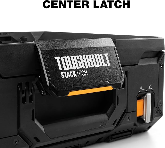 ToughBuilt – StackTech Lockable Tool Box, Modular Storage - Image 6