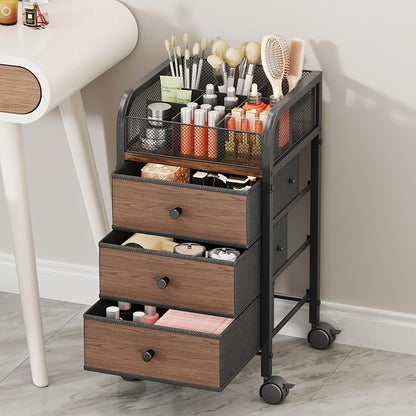 SWTYMIKI Rolling Makeup Organizer Cart - Image 4