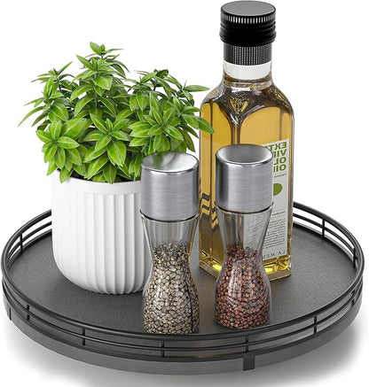 Nature Slate Lazy Susan Turntable by AMH