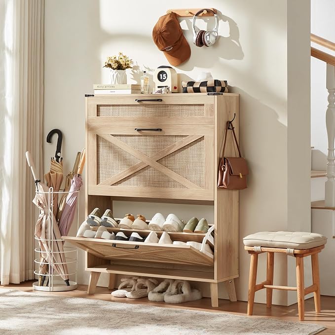 LEYAOYAO Shoe Cabinet Storage for Entryway - Image 6