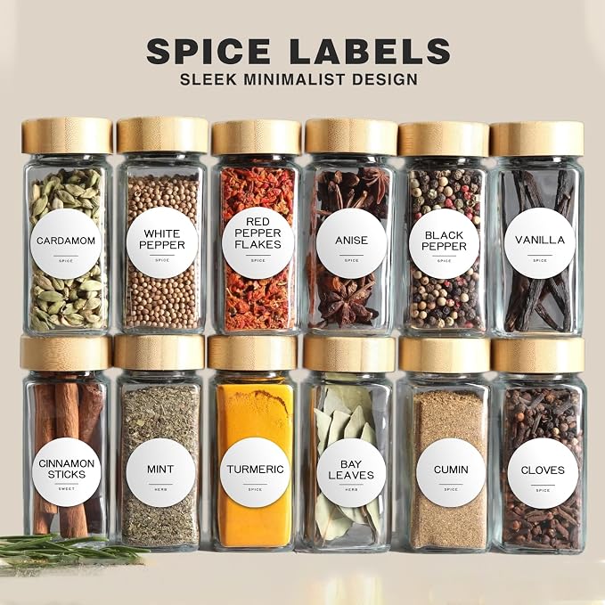 245 Spice Jar Labels - Image 6
