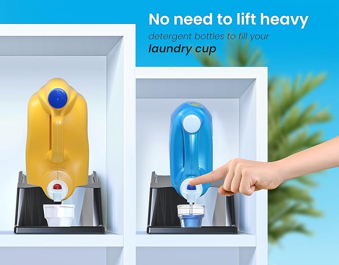 Skywin TidyFriend Laundry Detergent Holder Stand Organizer and Drip Tray - Image 4