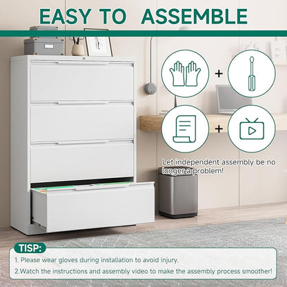 Metal Steel Filling Cabinets for Home Office - Image 4