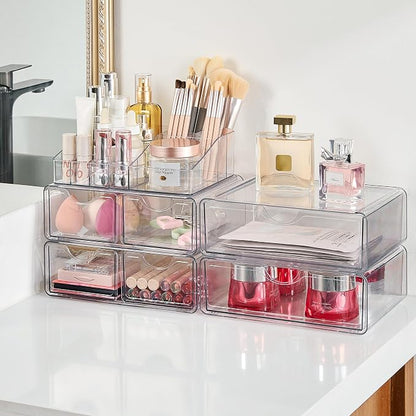 Vtopmart 5 Tier Clear Makeup Organizer - Image 2