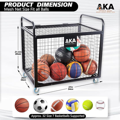 AKA Sports Ball Equpment Cart | Ball Storage - Image 2