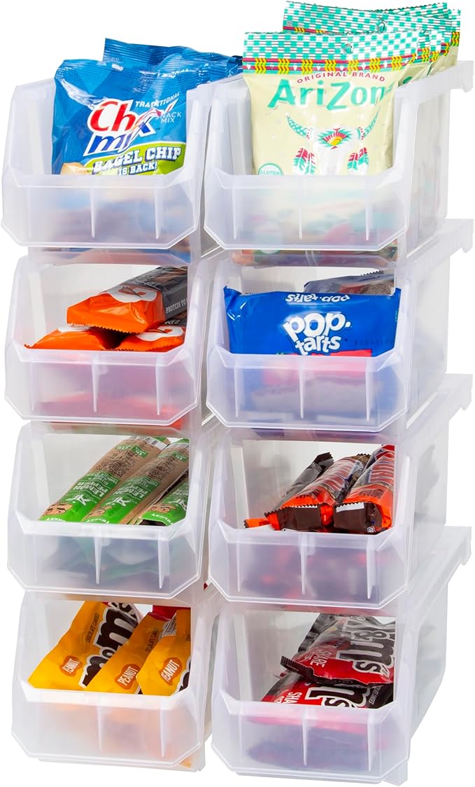 Plastic Containers for Organizing and Storage Bins for Closet, Garage or Pantry by Akro-Mils