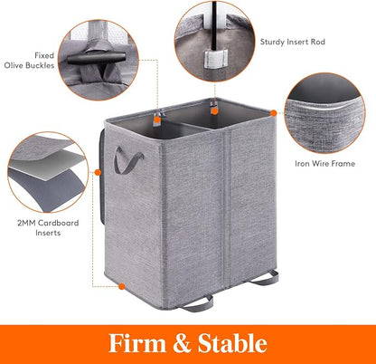 Lifewit Double Laundry Hamper - Image 2