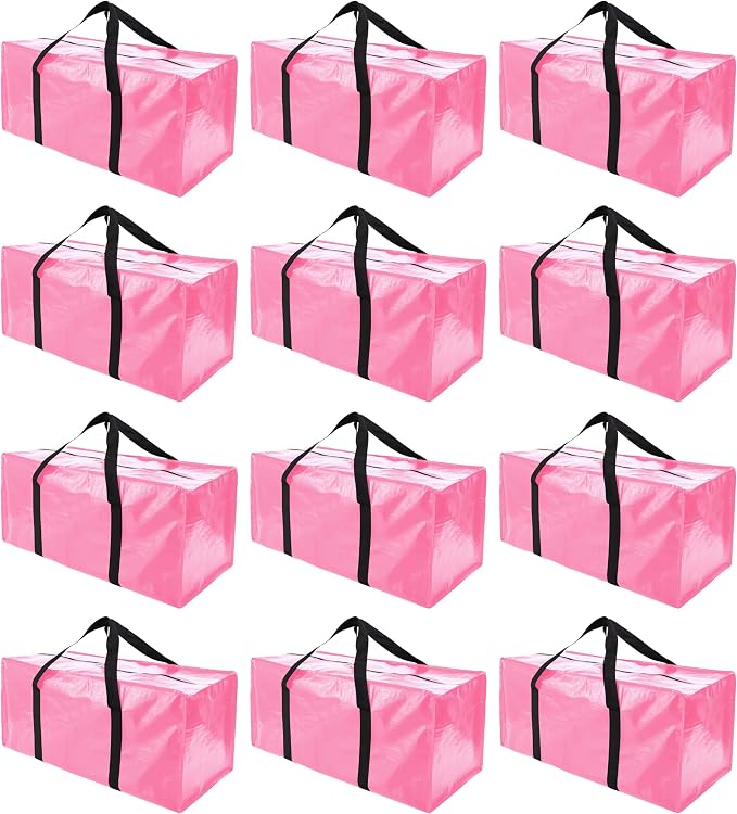 12 Pack Extra Large Moving Bags by PANDA+JOYS
