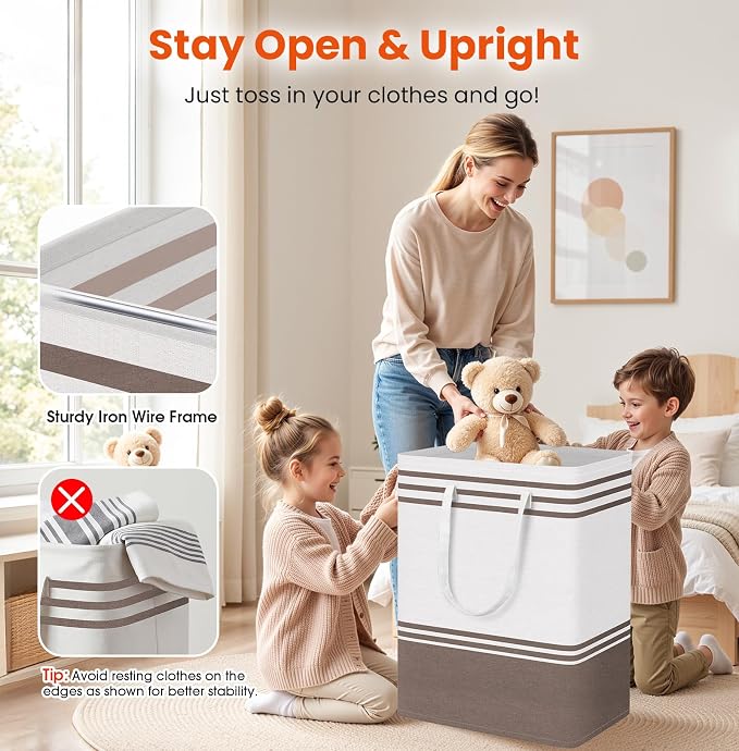 TranquilRelax 3-Pack Laundry Basket - Image 4
