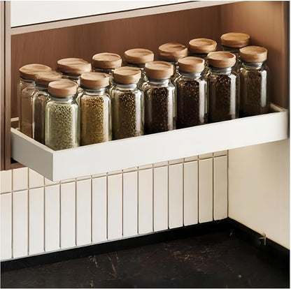 Fokyfok Pull out Cabinet Organizer, Width and Depth Expandable, No Drill by Fokyfok
