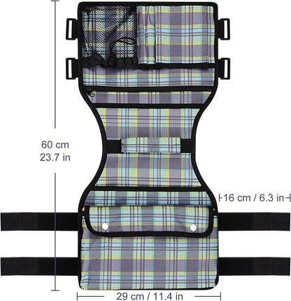 supregear Side Walker Bag, Walker Accessories Bag w/Cup Holder, Folding Walker - Image 3