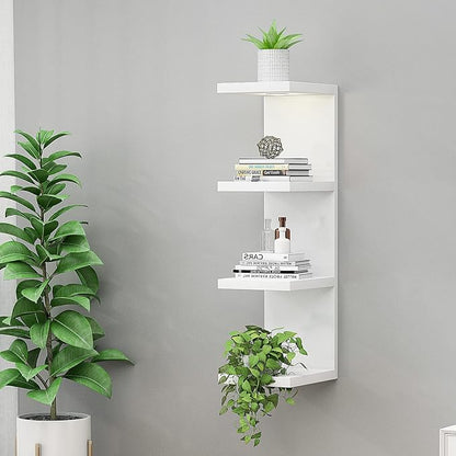 LitaEther Versatile 4 Tier Wall Shelf Unit, Display Floating Shelf - Image 4