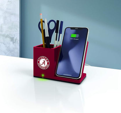 SOAR NCAA Unisex Cell Phone Wireless Charging Stand and Desktop Organizer - Image 2