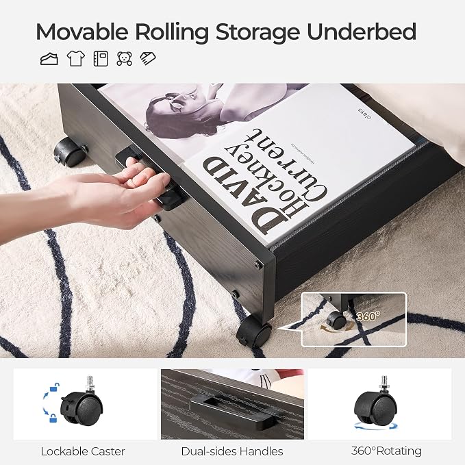FOUCSSOMEI Under Bed Storage - Image 3