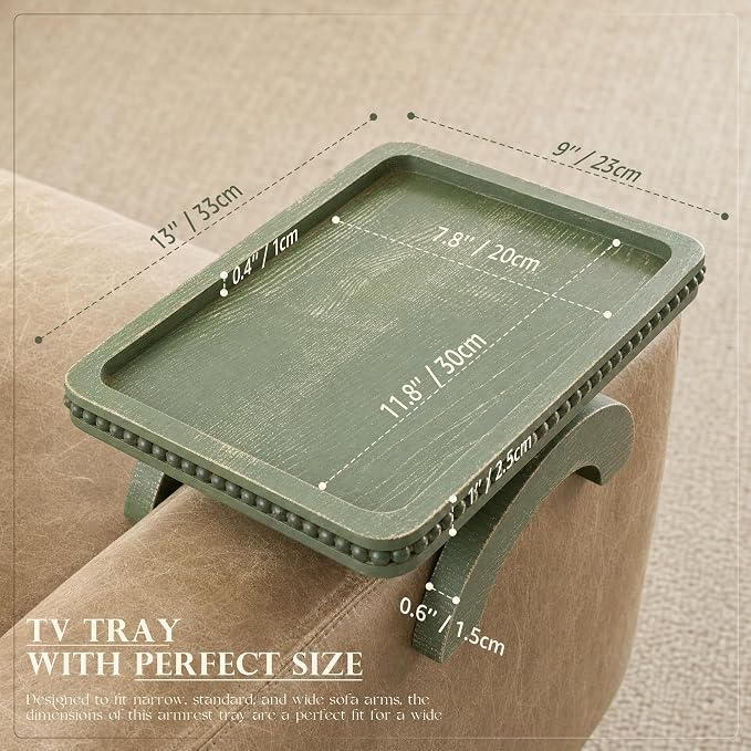 EOSAHR Pine Wood CouchTray - Image 2
