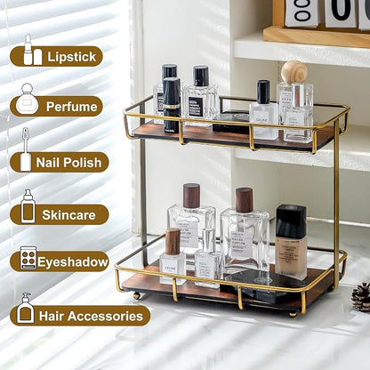Bathroom Organizer Countertop Perfume Organizer Makeup Organizer Cosmetics - Image 5