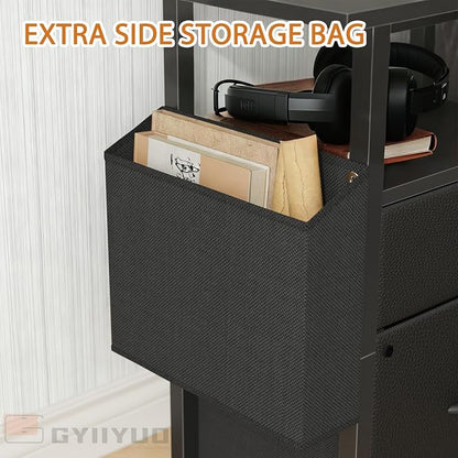 GYIIYUO 2 Drawer File Cabinet - Image 6