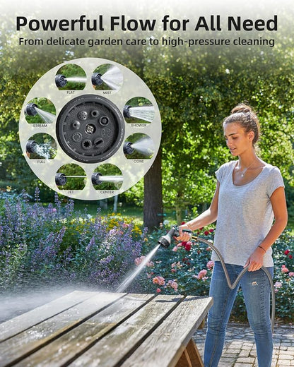 AYURA Retractable Garden Hose Reel 100 ft x 1/2 inch - Image 8