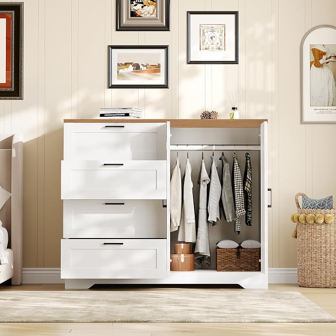 GarveeHome Multifunctional Wooden Dresser - Image 4