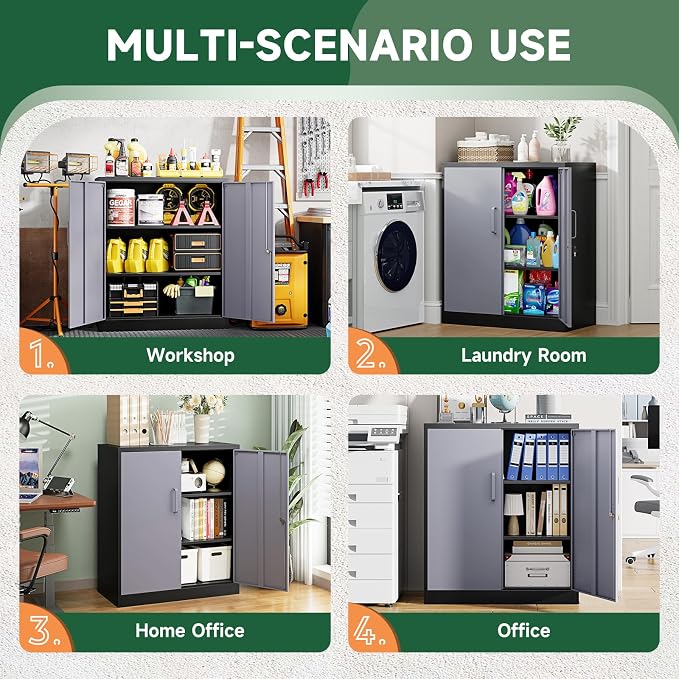 Letaya Metal Storage Cabinets - Image 7