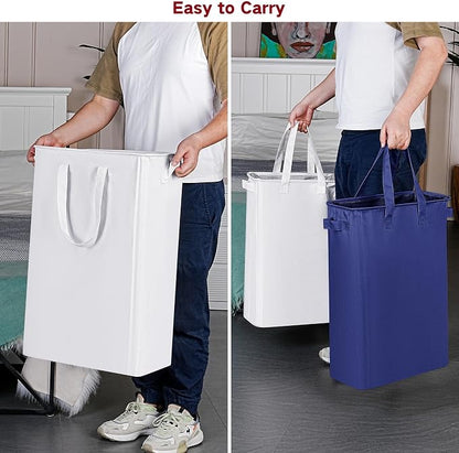 efluky Slim Laundry Basket, Narrow Laundry Hamper - Image 4
