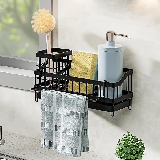 Sponge Holder for Kitchen Sink Organizer, Sink Caddy - Image 8