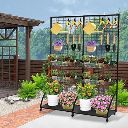 Eastern Tree Grid Wall Panels, Wire Grid Wall Panel Display - Image 5