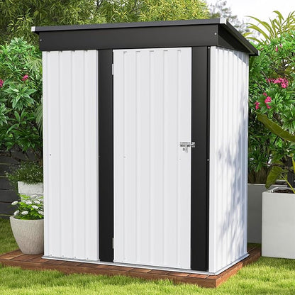 Patiowell 5x3 FT Outdoor Storage Shed, Garden Tool Shed by Patiowell